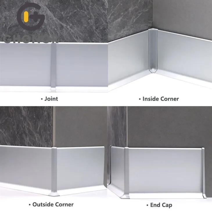 bottom line aluminium skirting