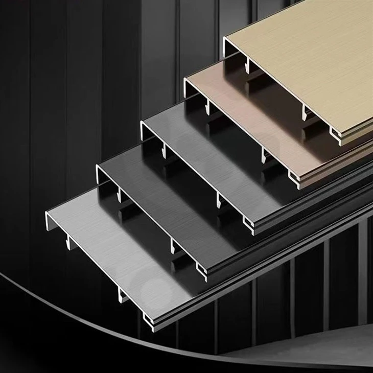 Wide size aluminium skirting Wide size aluminium skirting