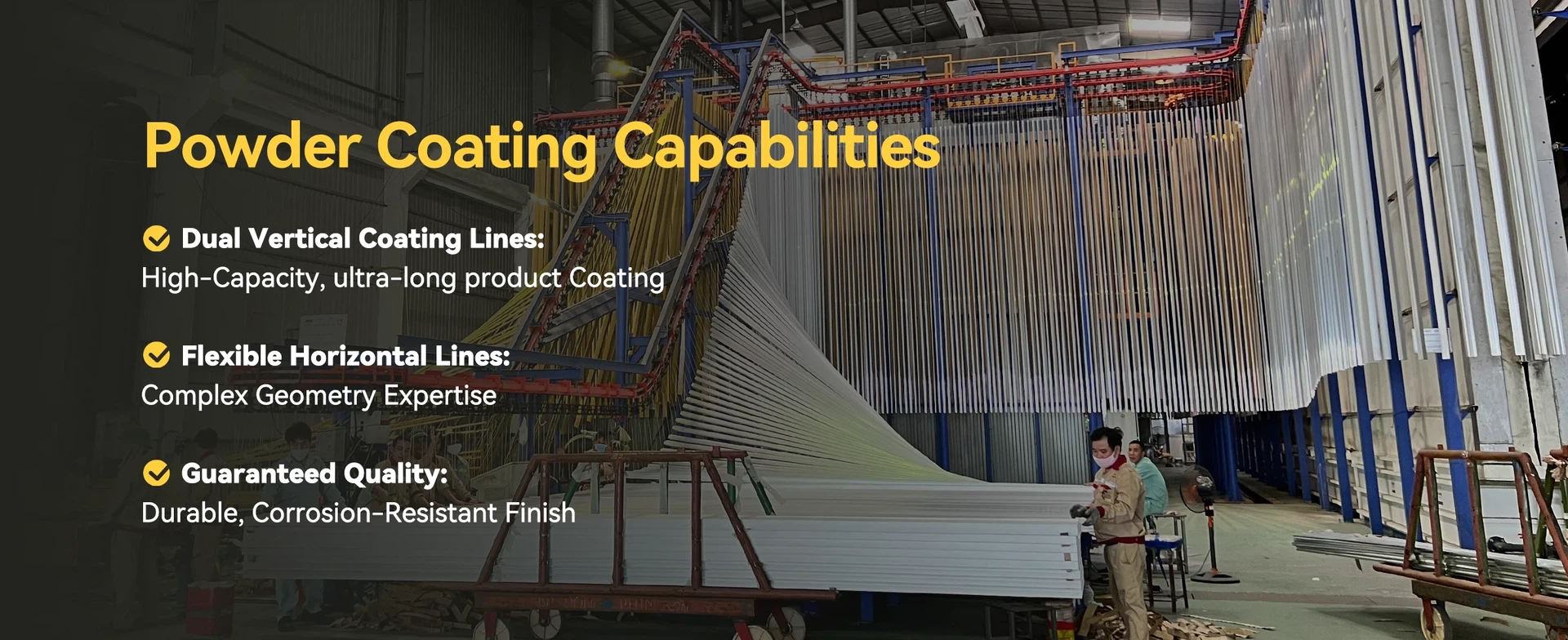 Ghonor powder coating production line