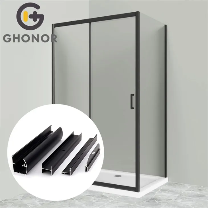 Profil tal-aluminju tal-bieb tad-doċċa